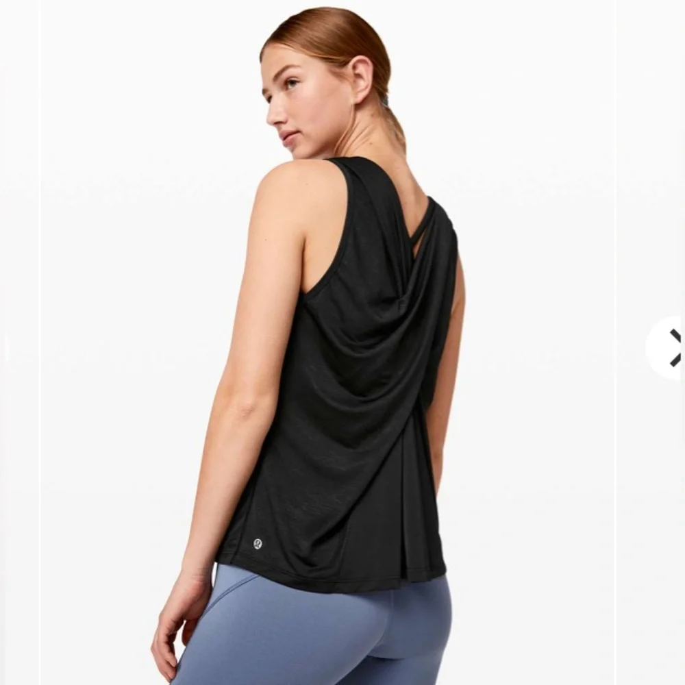 Lululemon Soul Stride Tank, black | size 12 - Picture 3 of 6